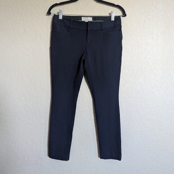 Banana Republic Women Size 0 Petite Sloan Dress Pants Slim Fit Office Chic Work - Picture 2 of 13